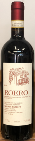 Giuseppe Parussa Roero Nebbiolo 2016